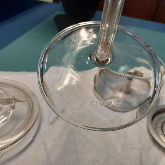 Vintage Pyrex Flameware/Bakelite Handle Coffee Pot 78248 Cottagecore Grandmacore - Picture 6 of 13